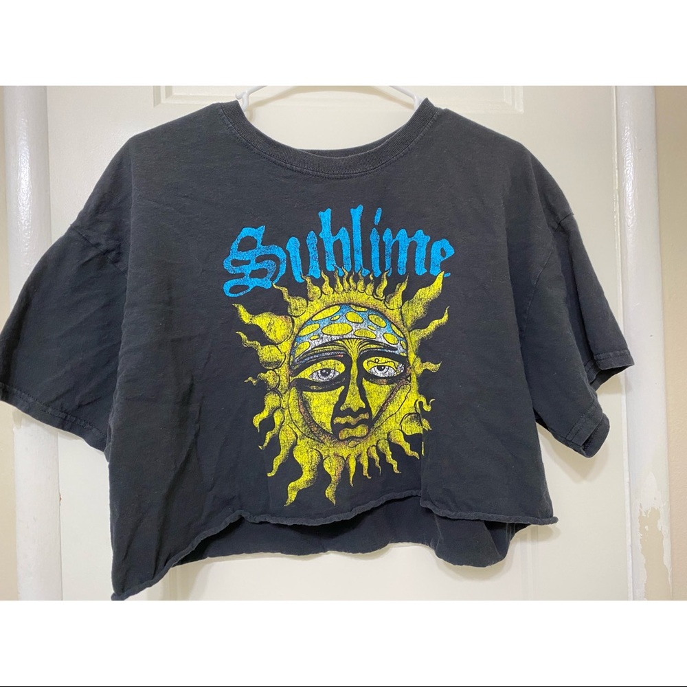 Sublime 1995 Summer Tour crop top